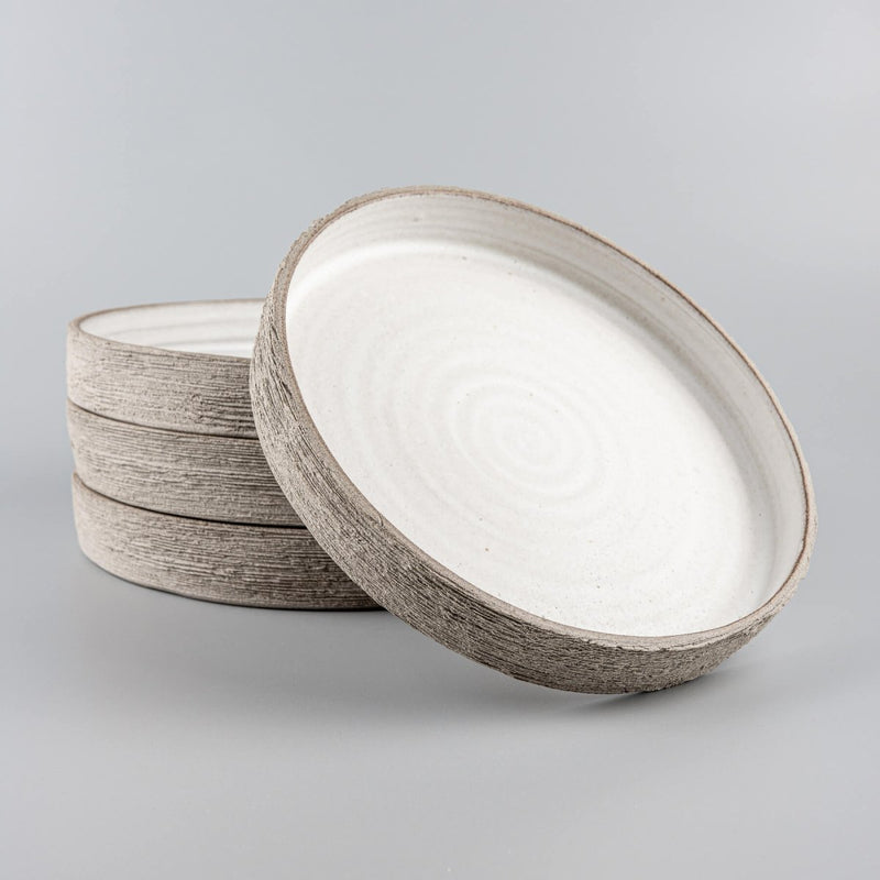 Handmade ceramic plate set – Nedar Cubit by Stonessa